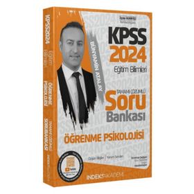 2024 KPSS Eğitim Bilimleri Öğrenme Psikolojisi Çözümlü Soru Bankası Bünyamin Atalay İndeks Akademi Yayıncılık