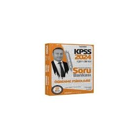2024 KPSS Eğitim Bilimleri Öğrenme Psikolojisi Çözümlü Soru Bankası Bünyamin Atalay İndeks Akademi Yayıncılık