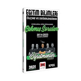 2024 KPSS Eğitim Bilimleri Öğretmenler Ekibi Ölçme ve Değerlendirme Konularına Göre Düzenlenmiş Çıkmış Sorular - Yargı Yayınları