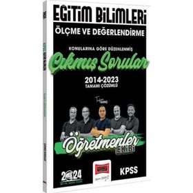 2024 KPSS Eğitim Bilimleri Öğretmenler Ekibi Ölçme ve Değerlendirme Konularına Göre Düzenlenmiş Çıkmış Sorular - Yargı Yayınları