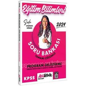 2024 KPSS Eğitim Bilimleri P.Geliştirme - S.Yönetimi - Ö.Teknolojileri ve M.Tasarımı Tamamı Çözümlü Soru Bankası - Hocawebde