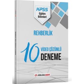 2024 KPSS Eğitim Bilimleri Rehberlik ve Özel Eğitim Çözümlü 10 Deneme - Dijital Hoca Akademi
