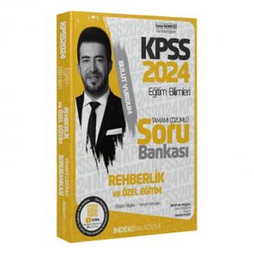2024 KPSS Eğitim Bilimleri Rehberlik ve Özel Eğitim Çözümlü Soru Bankası Bulut Vurdum İndeks Akademi Yayıncılık