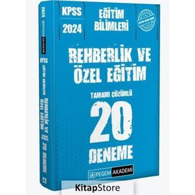 2024 KPSS Eğitim Bilimleri Rehberlik ve Özel Eğitim Çözümlü Soru Bankası Bulut Vurdum İndeks Akademi Yayıncılık