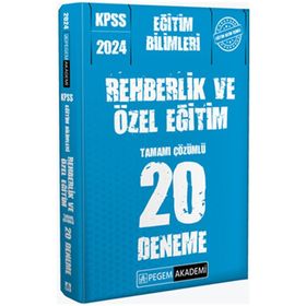 2024 KPSS Eğitim Bilimleri Rehberlik ve Özel Eğitim Çözümlü Soru Bankası Bulut Vurdum İndeks Akademi Yayıncılık