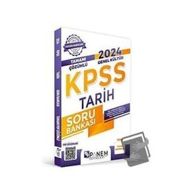 2024 KPSS Genel Kültür Tamamı Çözümlü Tarih Soru Bankası Panem Yayınları