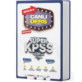 2024 KPSS Genel Yetenek Genel Kültür Süper Hazırlık Kitabı - Akademi Denizi