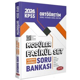 2024 Kpss Gk Gy Ortaöğretim Modüler Soru Bankası Fasikül Set - Data Yayınları