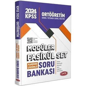 2024 Kpss Gk Gy Ortaöğretim Modüler Soru Bankası Fasikül Set - Data Yayınları
