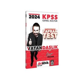 2024 KPSS GK Vatandaşlık Yaprak Test HocaWebde Yayınları