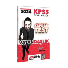 2024 KPSS GK Vatandaşlık Yaprak Test HocaWebde Yayınları