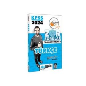 2024 KPSS GY Türkçe Tamamı Çözümlü Zor Sorular HocaWebde Yayınları