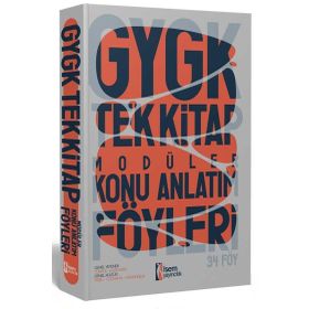 2024 Kpss Lisans Genel Yetenek Genel Kültür Tek Kitap Modüler Konu Anlatım Föyleri - İsem Yayıncılık