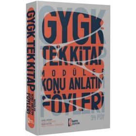 2024 Kpss Lisans Genel Yetenek Genel Kültür Tek Kitap Modüler Konu Anlatım Föyleri - İsem Yayıncılık