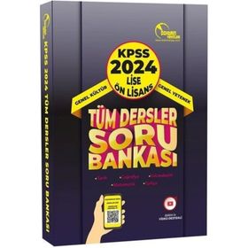 2024 Kpss Lise Önlisans Tüm Dersler Tek Kitap Soru Bankası