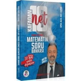 2024 KPSS Matematik Kafadan 10 Net Çözümlü Soru Bankası Metin Şimşek İndeks Akademi Yayıncılık