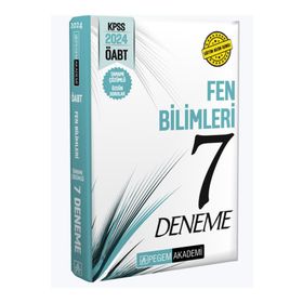 2024 KPSS ÖABT Fen Bilimleri Tamamı Çözümlü 7 Deneme Pegem Yayınları