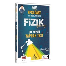 2024 KPSS ÖABT Fizik Öğretmenliği Yaprak Test - Yargı Yayınları