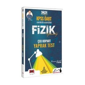 2024 KPSS ÖABT Fizik Öğretmenliği Yaprak Test - Yargı Yayınları
