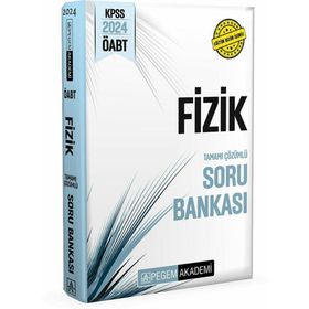 2024 KPSS ÖABT Fizik Tamamı Çözümlü Soru Bankası Pegem Akademi Yayıncılık