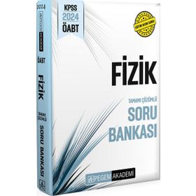 2024 KPSS ÖABT Fizik Tamamı Çözümlü Soru Bankası Pegem Akademi Yayıncılık