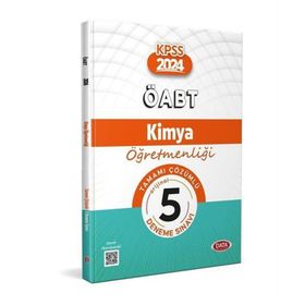 2024 KPSS ÖABT Kimya Öğretmenliği Tamamı Çözümlü 5 Deneme Sınavı - Data Yayınları