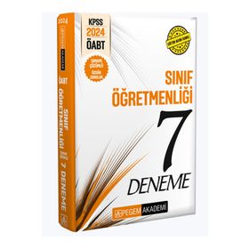 2024 KPSS ÖABT Sınıf Öğretmenliği Tamamı Çözümlü 7 Deneme - Pegem Akademi