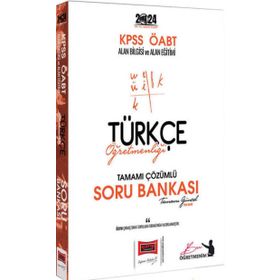 2024 KPSS ÖABT Türkçe Öğretmenliği Tamamı Çözümlü Soru Bankası Yargı Yayınevi