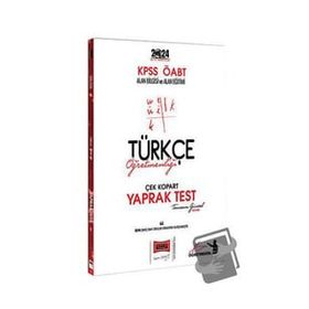 2024 KPSS ÖABT Türkçe Öğretmenliği Yaprak Test Yargı Yayınevi