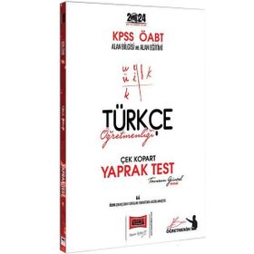 2024 KPSS ÖABT Türkçe Öğretmenliği Yaprak Test Yargı Yayınevi