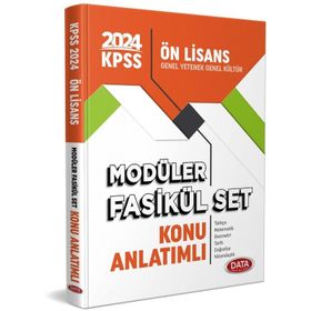 2024 Kpss Ön Lisans Modüler Konu Anlatımlı Fasikul Set - Data Yayınları