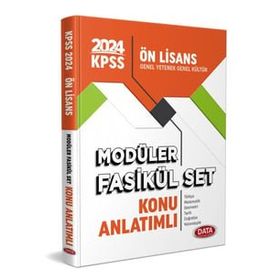2024 Kpss Ön Lisans Modüler Konu Anlatımlı Fasikul Set - Data Yayınları