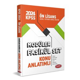 2024 Kpss Ön Lisans Modüler Konu Anlatımlı Fasikul Set - Data Yayınları
