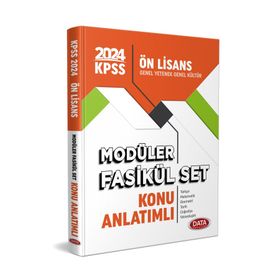 2024 Kpss Ön Lisans Modüler Konu Anlatımlı Fasikul Set - Data Yayınları