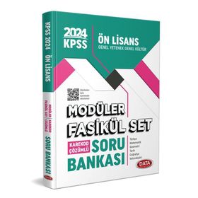 2024 Kpss Ön Lisans Soru Bankası Modüler Fasikul Set Karekod Çözümlü - Data Yayınları