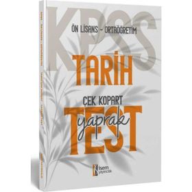 2024 Kpss Ortaoğretim Ön Lisans Tarih Çek Kopart Yaprak Test İsem Yayınları