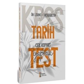 2024 Kpss Ortaoğretim Ön Lisans Tarih Çek Kopart Yaprak Test İsem Yayınları