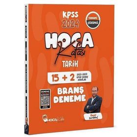 2024 KPSS Tarih 15+2 Deneme Çözümlü - Hoca Kafası Yayınları
