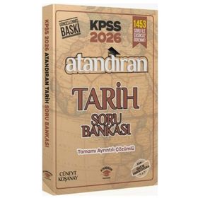 2024 KPSS Tarih Atandıran Çözümlü Soru Bankası CBA Yayınları