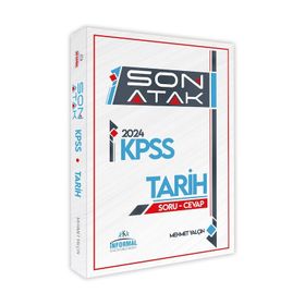 2024 KPSS Tarih Son Atak Soru Cevap Kitabı Anamorfik Yayınları