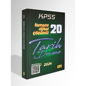 2024 Kpss Tarih Tamami Dijital Cozumlu 20 Deneme - Makro Kitabevi