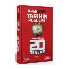 2024 KPSS Tarihin Pusulası Çözümlü 20 Deneme İsmail Adıgüzel CBA Yayınları