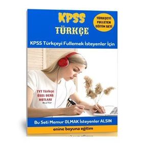 2024 KPSS Türkçe Hazırlık Kitap Seti-400 Sayfalık 4 Spiralli Özel Ders Kitabı