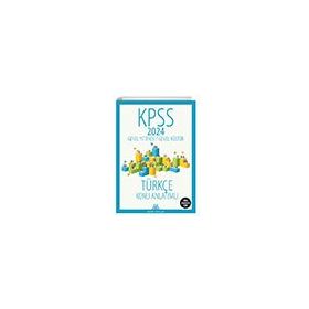 2024 KPSS Türkçe Konu Anlatımlı Marsis Yayınları