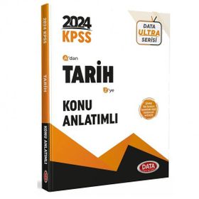 2024 KPSS Ultra Serisi Tarih Konu Anlatımlı Data Yayınları