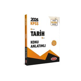 2024 KPSS Ultra Serisi Tarih Konu Anlatımlı Data Yayınları