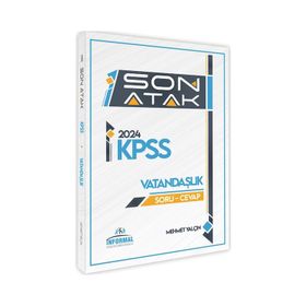 2024 KPSS Vatandaşlık Son Atak Soru Cevap Kitabı Anamorfik Yayınları