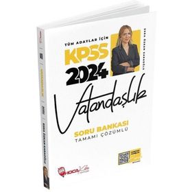 2024 KPSS Vatandaşlık Tamamı Çözümlü Soru Bankası Hoca Kafası Yayınları