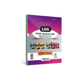2024 LGS Genel Konular Tüm Dersler Deneme Sınavı Seti 6 Fasikül 27 Deneme Marka Yayınları