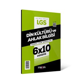 2024 LGS Genel Tüm Konular Din Kültürü ve Ahlak Bilgisi 6 Deneme Marka Yayınları